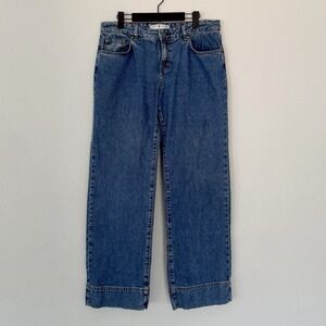 Tommy Hilfiger‎ Women's Size 10 Straight Wide Leg Jeans Ankle Length